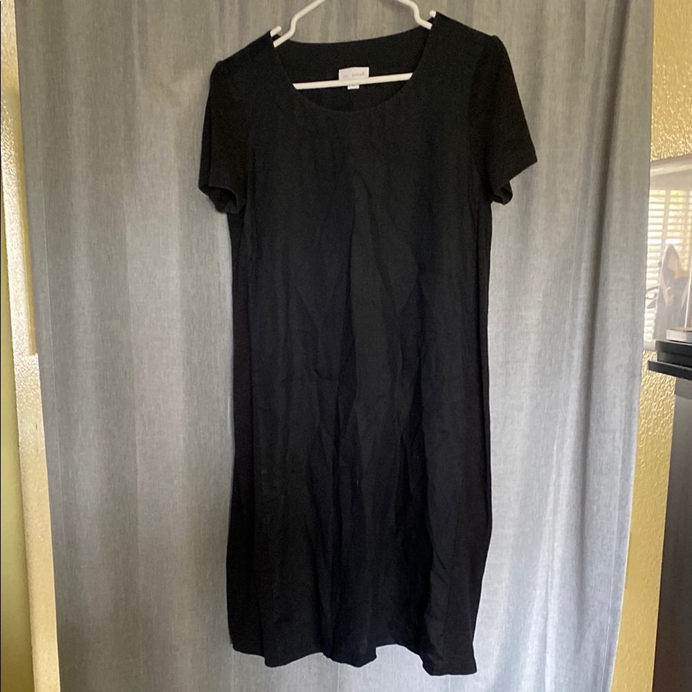 Black Short Sleeve Dress